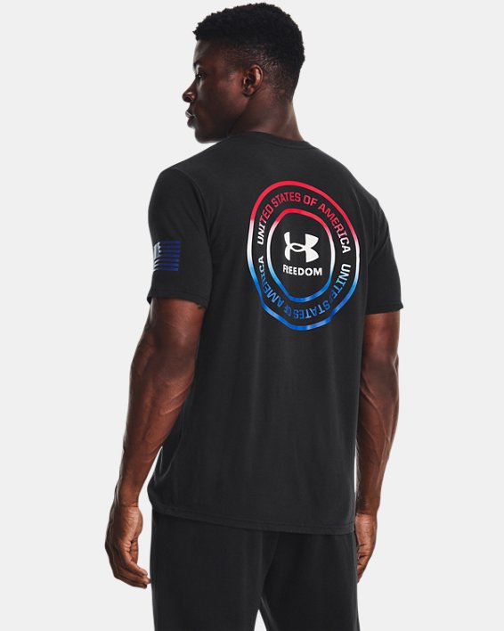 Men's UA Freedom USA T-Shirt, Black, pdpMainDesktop image number 0